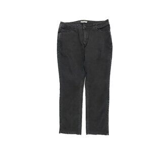 Lee Perfect Fit Just below the waist Women's size 12 Black Denim Jeans